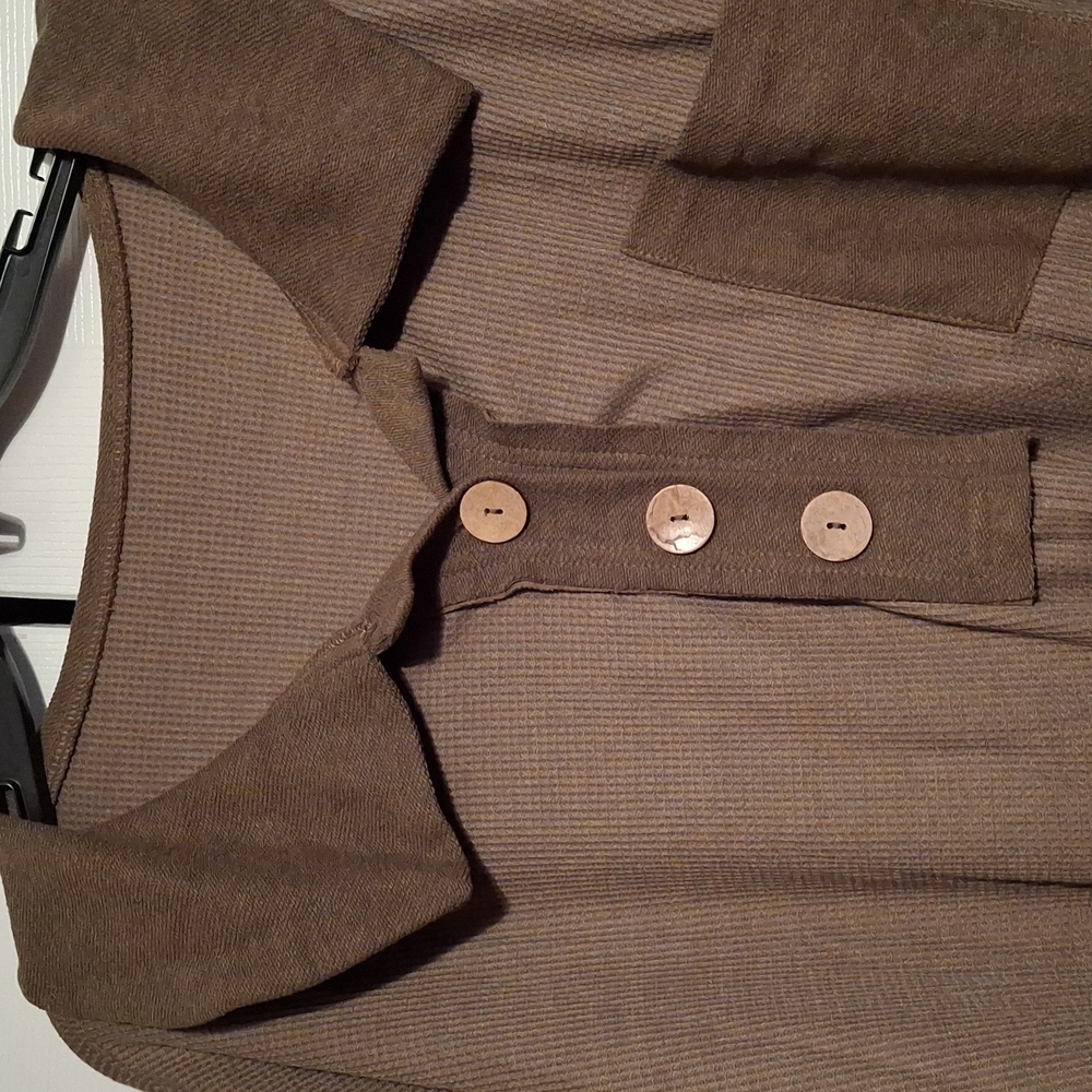 Big Buttoned Swing Tunic - image 2